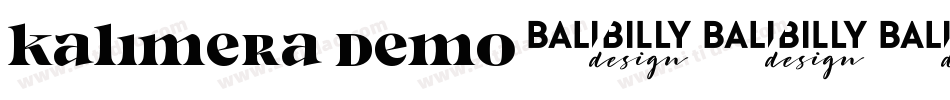 Kalimera Demo字体转换